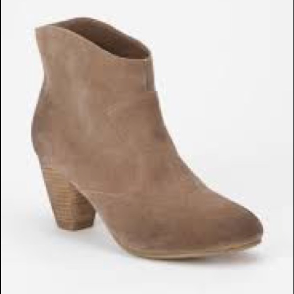 UO Ecote Alexandra Booties Taupe/Grey